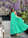 Платье Елена Светло-зеленый креп